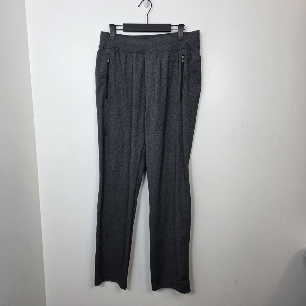 Lululemon Gray‎ Elastic Waist Athletic Fitness Discipline Pants Size Medium